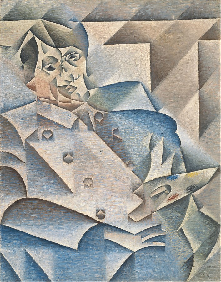 Juan Gris, Portrait de Pablo Picasso, huile sur toile, 1912